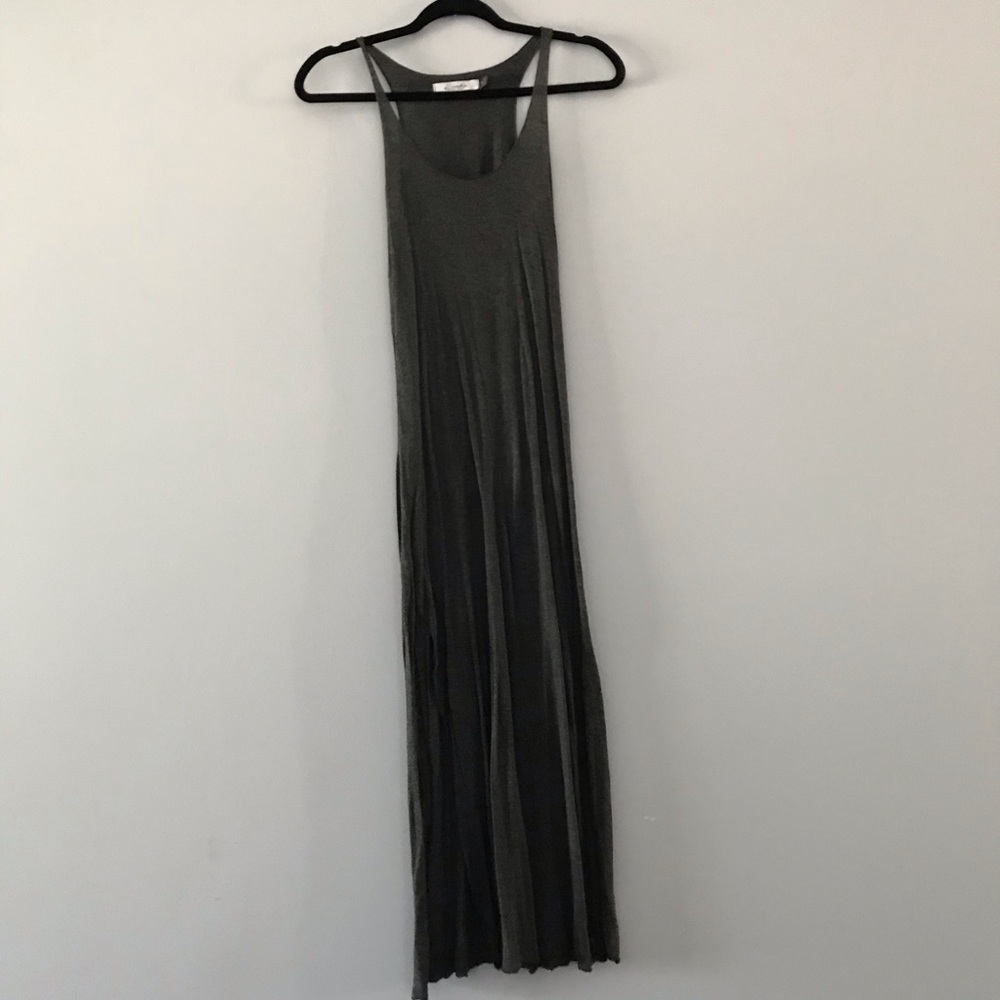 Kinetix Casual Luxury lightweight maxi dress with slit